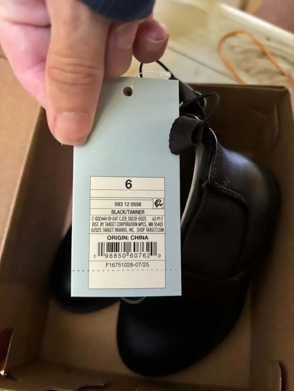 Cat & Jack Toddler Tanner Boots Size 6 Black